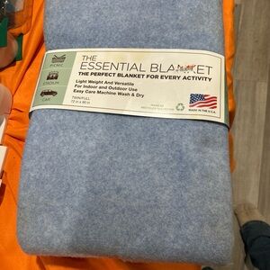 Light Blue Essential Blanket